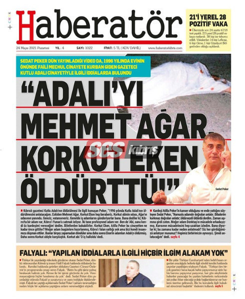 Kuzey Kıbrıs gazeteleri Sedat Peker’in itiraflarını manşetlerine taşıdı - Resim: 2