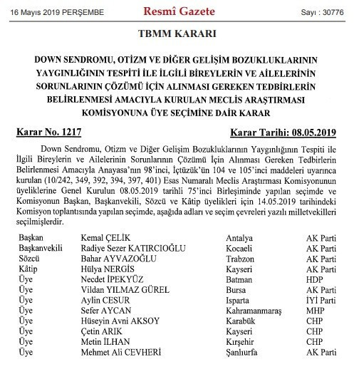 TBMM kararı Resmi Gazete'de yayımlandı - Resim : 1