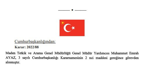 Resmi Gazete'de yayınlandı: Erdoğan iki ismi görevden aldı - Resim : 2