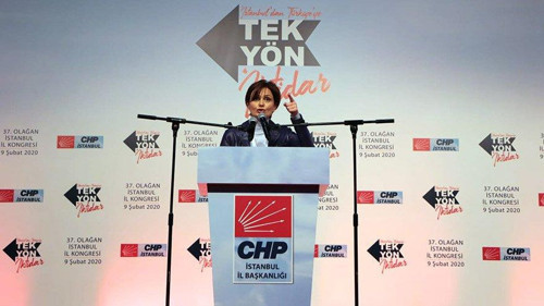 CHP İstanbul İl Kongresi: Başkanlığa yeniden Canan Kaftancıoğlu seçildi - Resim : 1