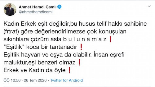 'Yeliz' İstanbul Sözleşmesi'ni hedef aldı: Kadın-erkek eşit değildir - Resim : 1