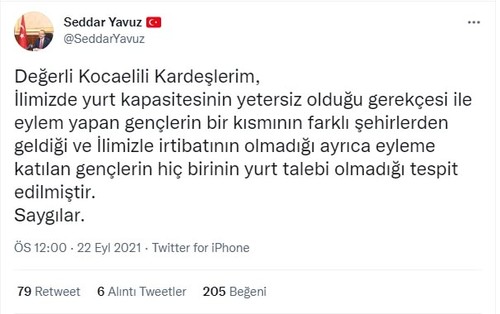 Öğrenciler geceyi parkta geçirdi, vali 'yurt talepleri yok' açıklaması yaptı - Resim : 2