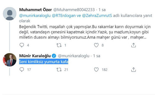 Antalya Valisi Karaloğlu'ndan vatandaşa: 'Kimliksiz yumurta kafa' - Resim : 2