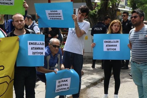 Engelli yurttaşlar uyardı: Bizi gözden çıkaranları biz de gözden çıkarırız - Resim : 1