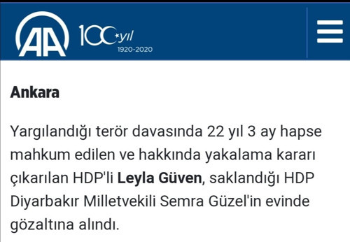 HDP'li iki vekile 'Leyla Güven' soruşturması - Resim : 1