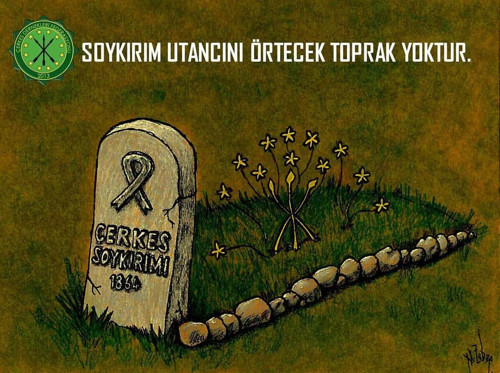 HDK: Çerkes Soykırımını unutmadık unutturmayacağız - Resim : 1
