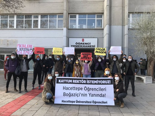 Türkiye'nin dört bir yanında Boğaziçili öğrencilerle dayanışma eylemleri gerçekleşti - Resim : 5