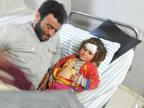 Afrin'e bombardıman: Siviller ve sivil yerleşim alanları vuruldu - Resim : 1