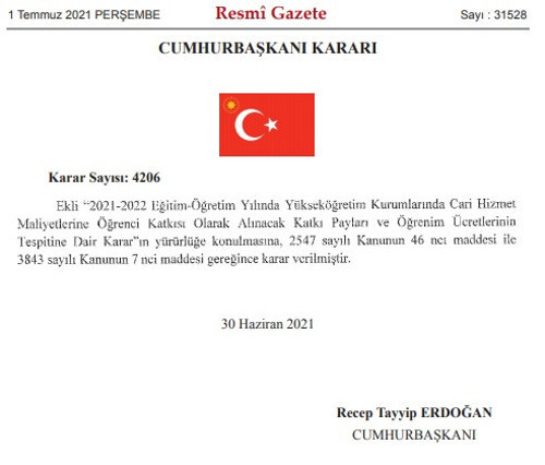 Doğalgaz ve elektrik zamlarının ardından öğrencilerin harçlarına da zam - Resim : 1