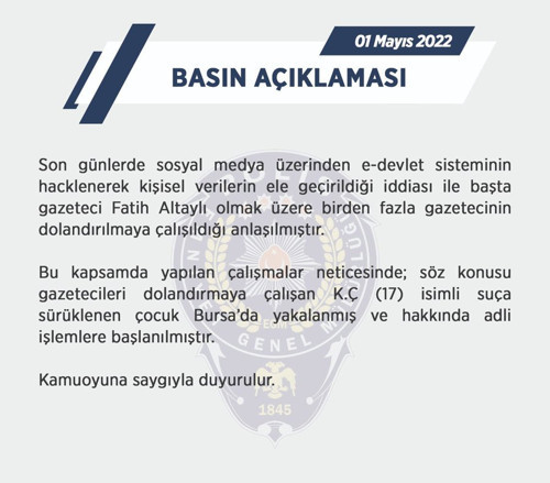 Gazetecileri dolandırmaya çalışan çocuk yakalandı - Resim : 1