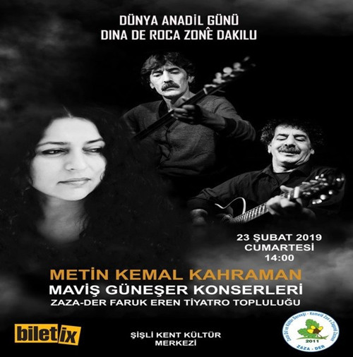 Dünya Anadiller Günü'nde Metin Kemal Kahraman konseri - Resim : 1