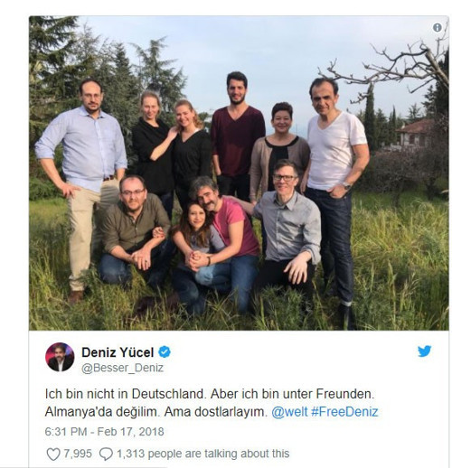 Alman basını: Deniz Yücel Almanya'ya dönmedi - Resim : 1