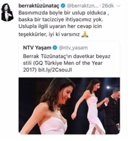 Tüzünataç'tan NTV'ye tepki: Başka bir tacizciye ihtiyacımız yok - Resim : 1