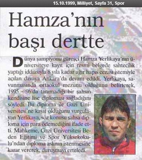 Hamza Yerlikaya'ya resmi evrakta sahtecilikten suç duyurusu - Resim : 1