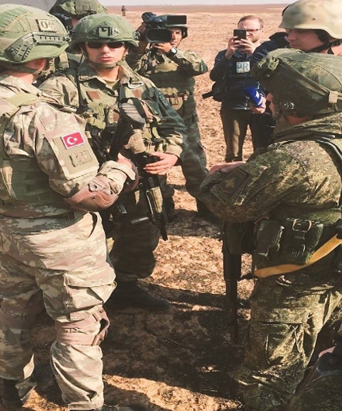 Suriye'de Türkiye-Rusya ortak kara devriyesi başladı - Resim : 2