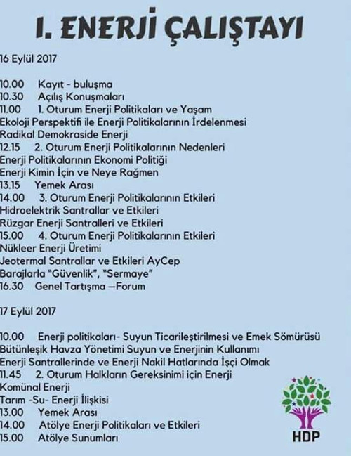HDP Dersim'de Enerji Çalıştayı düzenliyor - Resim : 1