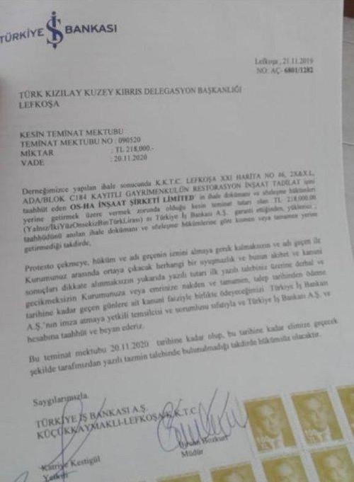 Kızılay KKTC’de metruk binaya 4 milyon TL harcadı - Resim : 1