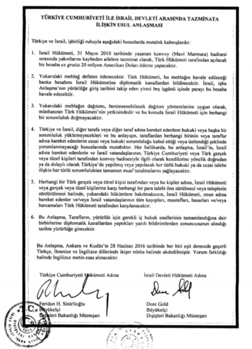 İşte Erdoğan'ın Kudüs'ü Trump'tan önce tanıdığının belgesi - Resim : 1