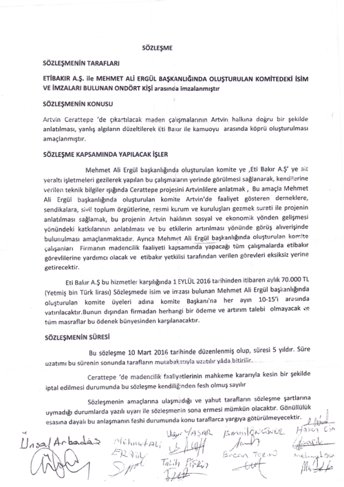 Artvinlileri ikna için paralı lobici tutuldu - Resim : 1