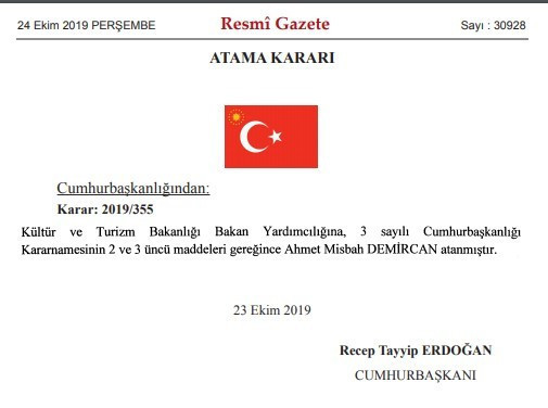 Erdoğan eski Beyoğlu Belediye Başkanını Bakan Yardımcısı yaptı - Resim : 1