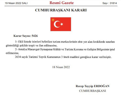 Cumhurbaşkanı kararları Resmi Gazete'de yayınlandı - Resim : 1