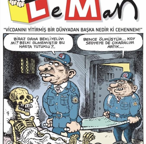 Leman, hasta tutukluları kapak yaptı - Resim : 1