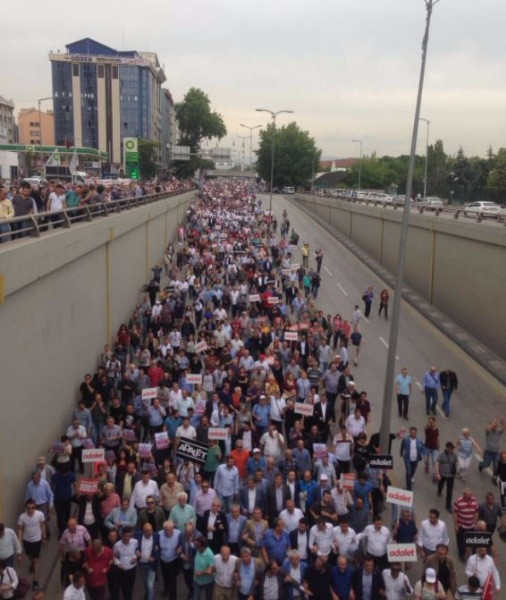 Kılıçdaroğlu'nun 'Adalet Yürüyüşü'nden kareler - Resim: 26