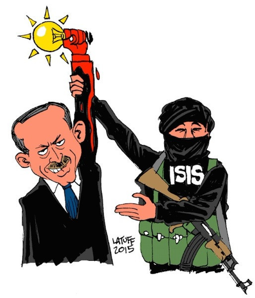 Carlos Latuff'un 'Erdoğan'lı karikatürleri - Resim: 8