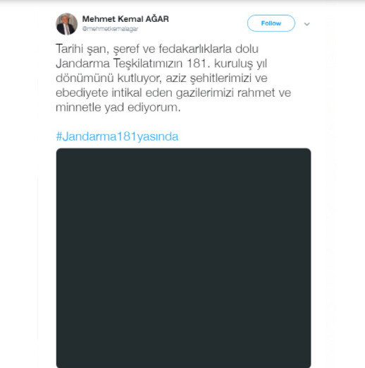 Twitter, 'Mehmet Kemal Ağar' hesabını askıya aldı - Resim : 2