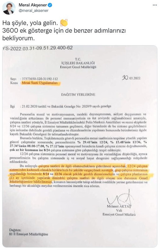 Akşener'den İçişleri Bakanlığı'na: Ha şöyle, yola gelin - Resim : 1