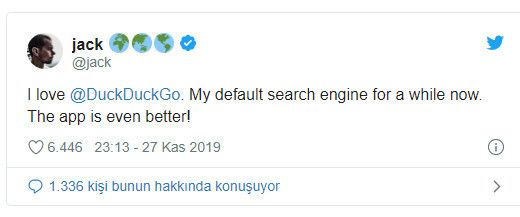 Twitter CEO'su, 'gizlilik endişeleri' nedeniyle Google'ı kullanmıyor - Resim : 1