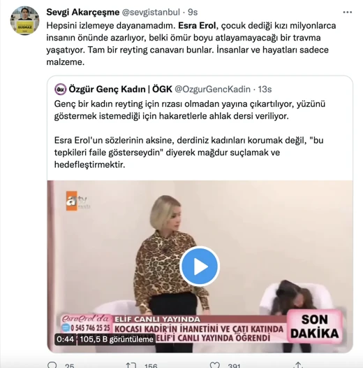 Esra Erol'a tepki: Yaptığı psikolojik şiddettir - Resim : 8