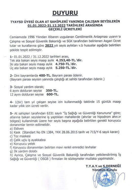 Adana'da seyisler greve gitti; yarışlar ertelendi - Resim : 1