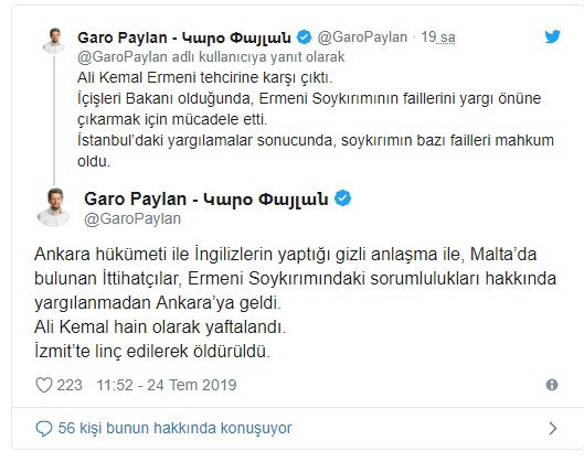 HDP'li Paylan: Ali Kemal vicdanlı bir siyasetçiydi - Resim : 1