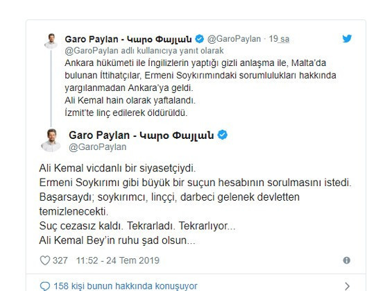 HDP'li Paylan: Ali Kemal vicdanlı bir siyasetçiydi - Resim : 2