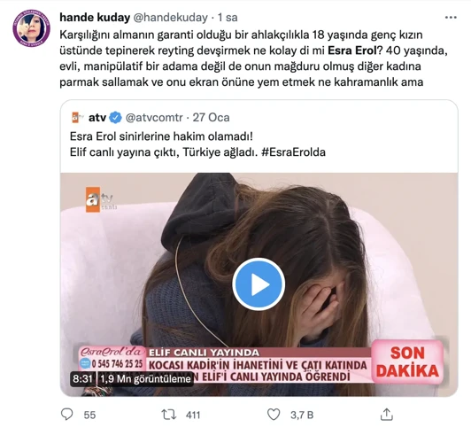 Esra Erol'a tepki: Yaptığı psikolojik şiddettir - Resim : 10