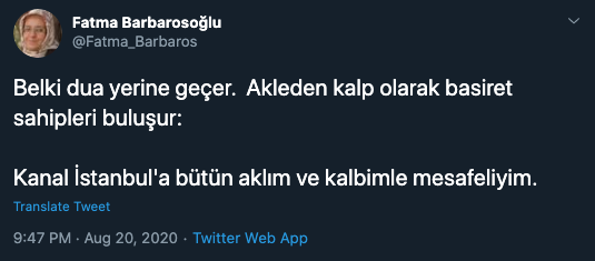 Yeni Şafak yazarı: Kanal İstanbul'a bütün aklım ve kalbimle mesafeliyim - Resim : 1