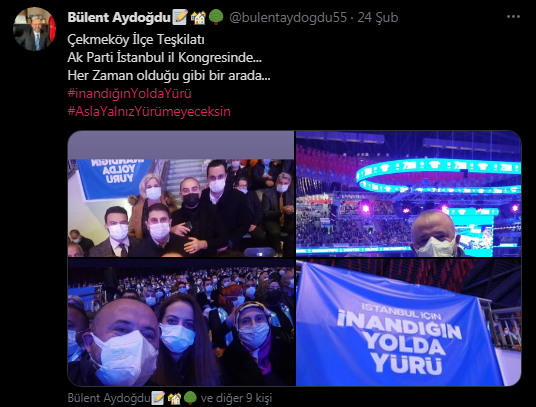AKP kongresine katılan Belediye Meclis Üyesi Covid-19’dan yaşamını yitirdi - Resim : 1