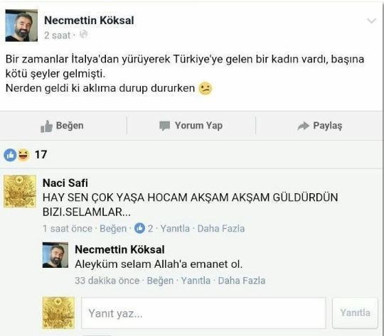 Öğretmenden skandal paylaşım - Resim : 1