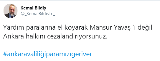 Ankara Valiliği'nden belediyenin topladığı bağışlara el koyma kararı - Resim : 3