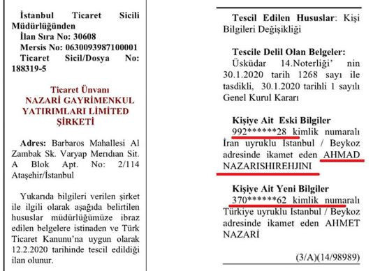 Timur Soykan: Ağar'ın Nazari'ye vatandaşlık verdiği belgelerle doğrulandı - Resim : 1