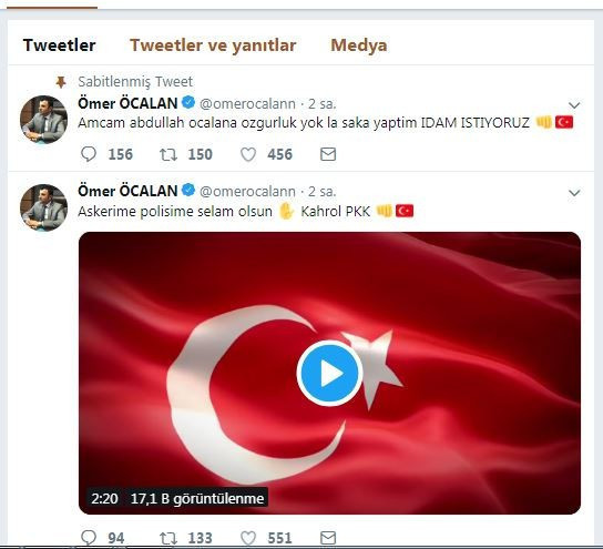 HDP'li Ömer Öcalan’ın Twitter hesabı hacklendi - Resim : 1