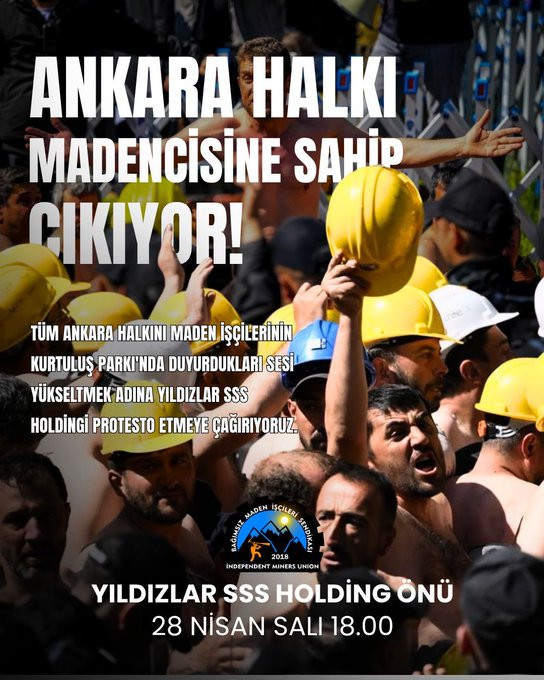 Açlık grevinin 8. günü | Madencilere müdahale: Başaran Aksu ve Gökay Çakır gözaltına alındı - Resim : 2