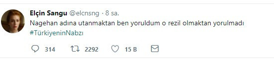Elçin Sangu'dan Nagehan Alçı'ya: Utanmaktan ben yoruldum - Resim : 1