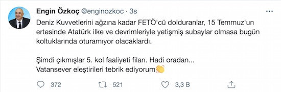 CHP'den iktidara '103 emekli amiral' tepkisi: Siz önce kendi yarattığınız vesayetçilerle savaşın - Resim : 2
