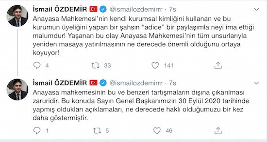 MHP'den 'AYM' tepkisi: Yeniden yapılandırılmalı - Resim : 2