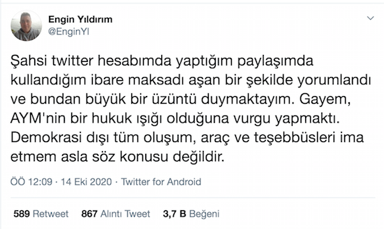 AYM üyesi Yıldırım: Gayem AYM'nin bir hukuk ışığı olduğuna vurgu yapmaktı - Resim : 1