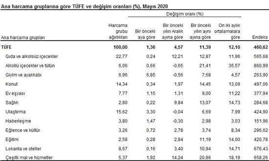 Enflasyon mayısta da çift hanede: Dolar enflasyon sonrası yükselişe geçti - Resim : 5