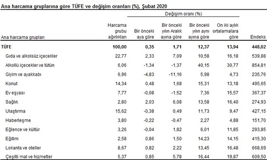TÜFE yüzde 12,37: Enflasyon dört aydır çift hanede - Resim : 5