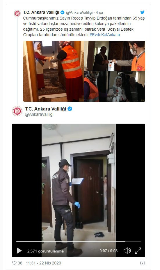 Bekçiler Erdoğan'ın kolonyasını dağıtıyor - Resim : 1